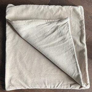 Velvet linen cushion cover set